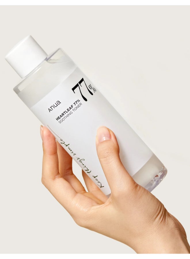 Anua 77% Heartleaf Extract Soothing Toner 250ml - Image 2