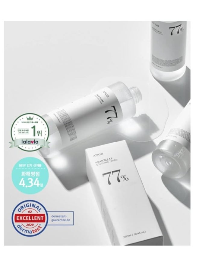 Anua Heartleaf Soothing Toner Ampoule Set Korean Skincare Glass Skin Calming Skin For Sensitive Combination Oily Skin - Image 2