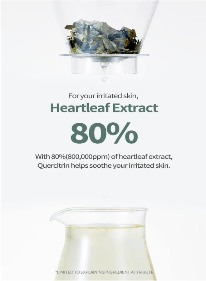 Anua Heartleaf 80% Soothing Ampoule Face Skin Calm Serum 30ml  - Image 5