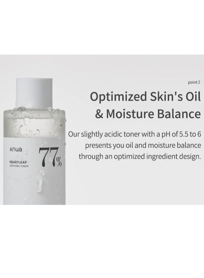 Heartleaf 77% Soothing Toner 250ml