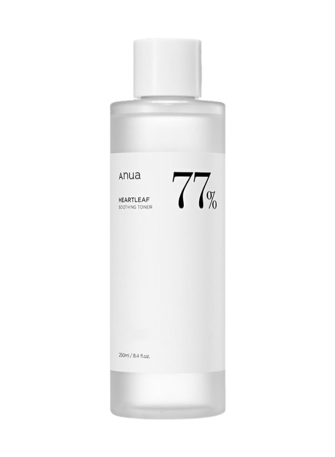 Anua Heartleaf 77% Soothing Toner I Ph 5.5 Trouble Care, Calming Skin, Refreshing, Hydrating, Purifying, Cruelty Free, Vegan 250Ml - Image 1