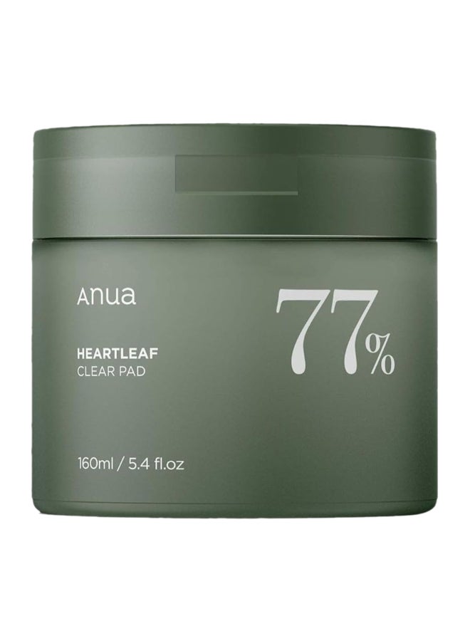 Anua Heartleaf 77 Toner Pad 70 Sheets Pha Dead Skin Care Low Ph Daily Toner Pad Exfoliating - Image 1