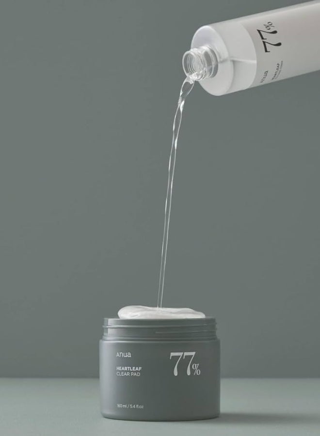 Anua Heartleaf 77 Toner Pad 70 Sheets Pha Dead Skin Care Low Ph Daily Toner Pad Exfoliating - Image 3