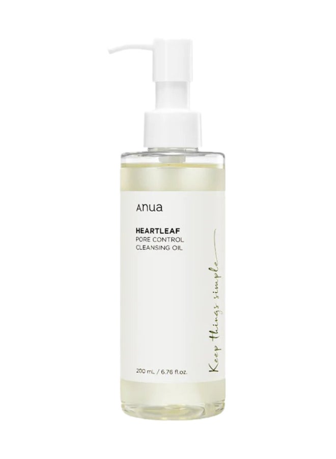 Anua Heartleaf Pore Control Cleansing Oil 200 Ml 
