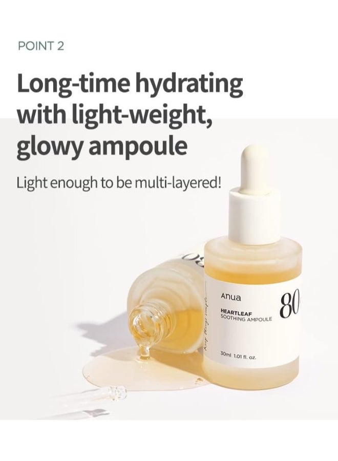 Anua Heartleaf 80% Moisture Soothing Ampoule 30ml  - Image 4