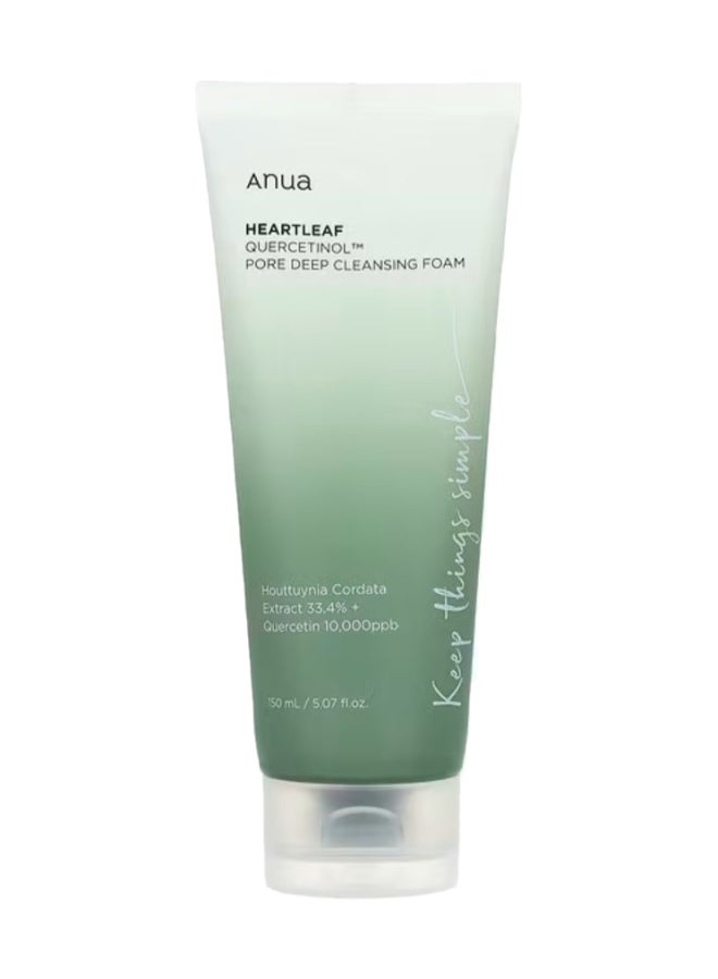 Anua Heartleaf Quercetinol Pore Deep Cleansing Foam 150 Ml  - Image 1