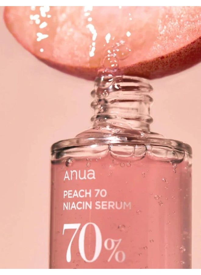 Anua Peach 70% Niacinamide Serum 30ml Skin Brightening Face Serum 30ml  - Image 3