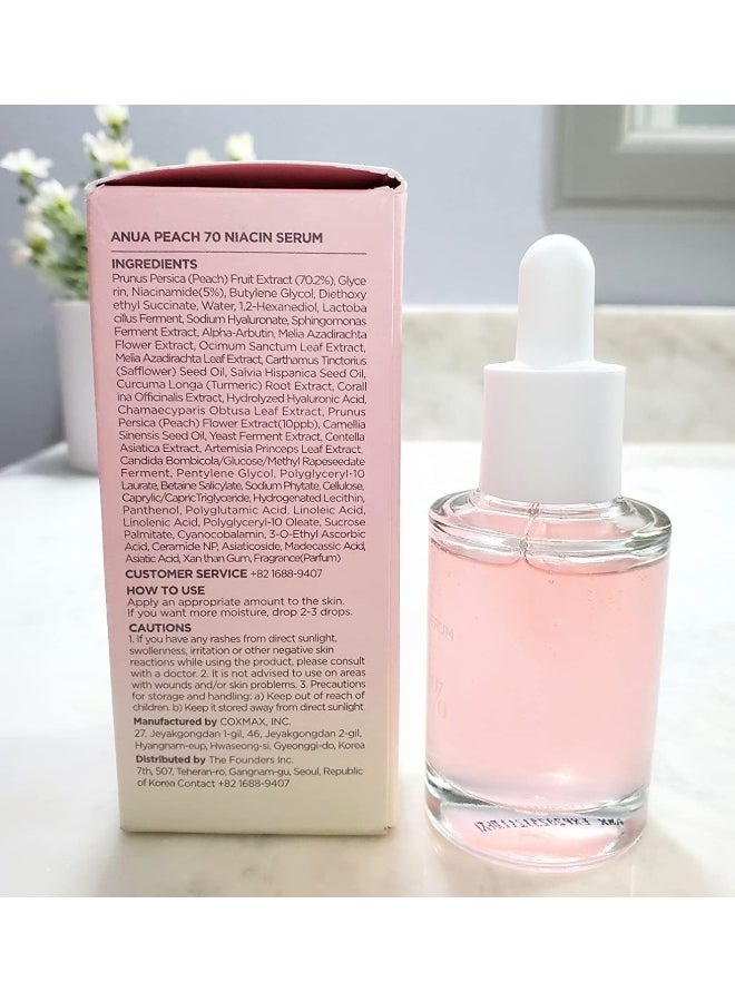 Anua Peach 70% Niacin Serum 30 ML  - Image 2
