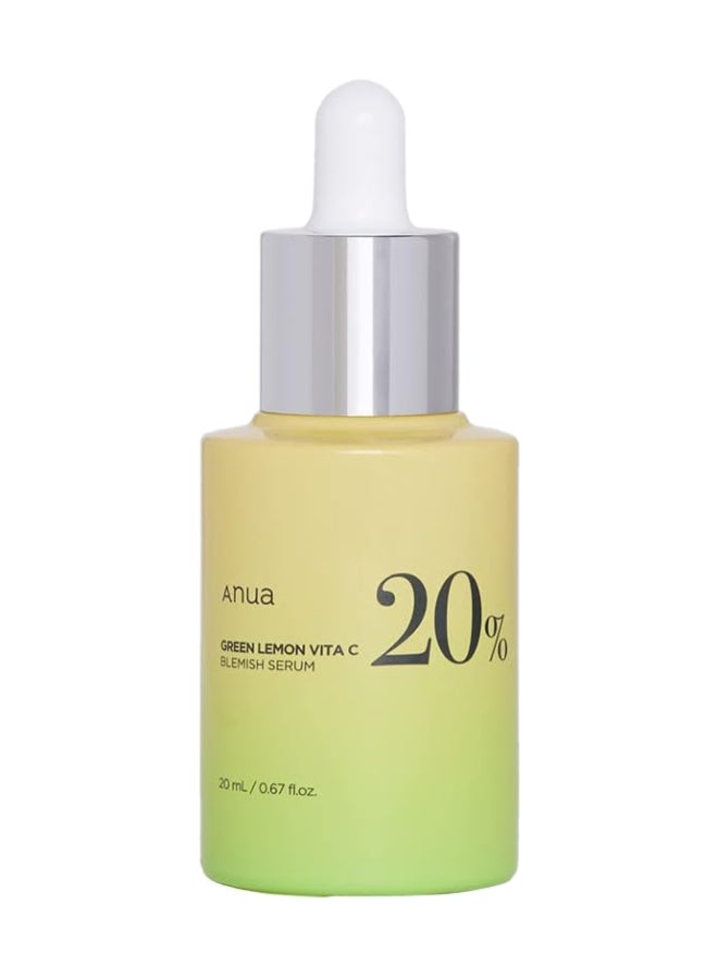 Anua Green Lemon Vitamin C Serum With Vitamin E, Hyaluronic And Ferulic Acid 20ml  - Image 1
