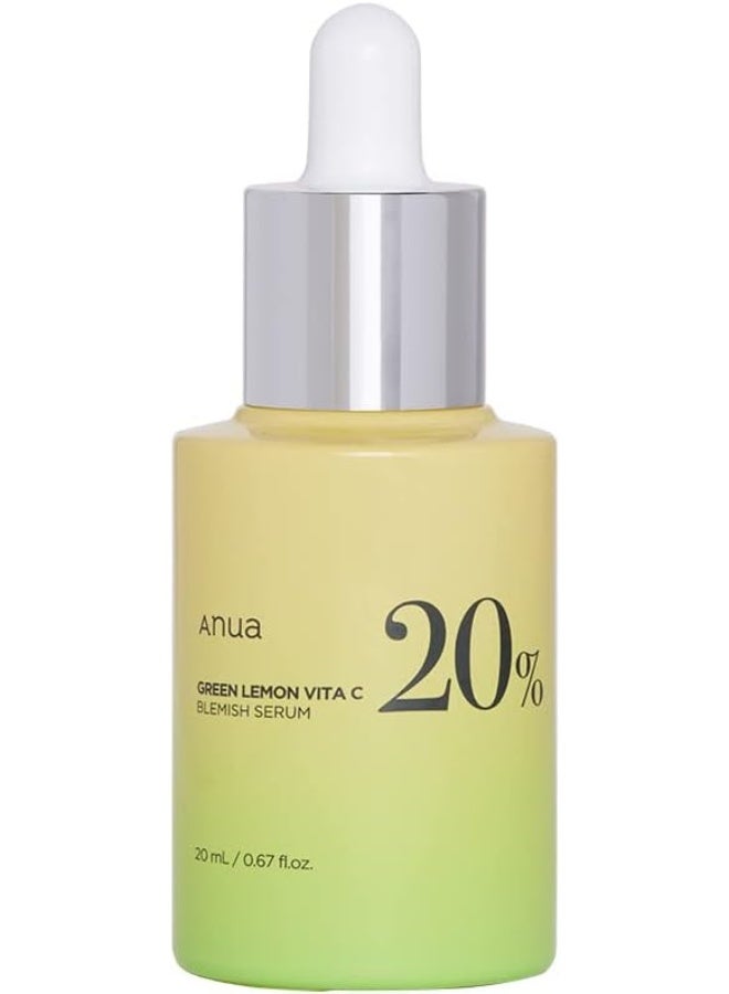 Anua Green Lemon Vitamin C Serum With Vitamin E, Hyaluronic And Ferulic Acid 20ml  - Image 2