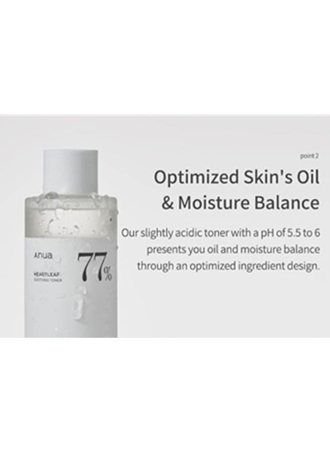 Anua Heartleaf 77% Soothing Toner Vegan For Sensitive And Combination  - Image 4