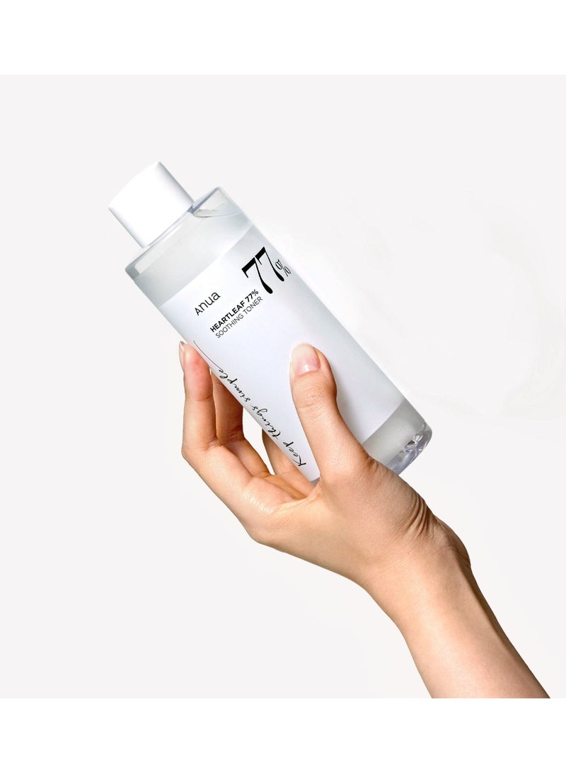 Anua Heartleaf 77% Soothing Toner Mini, Travel Size 40ml  - Image 4
