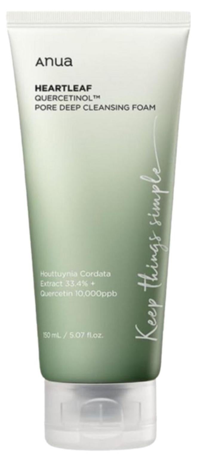 Anua Heartleaf Quercetinol Pore Deep Cleansing Foam White 150ml - Image 1
