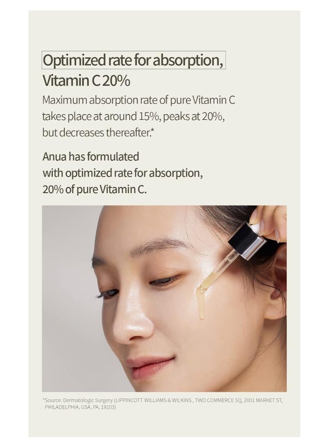 Anua - Green Lemon Vitamin C Blemish Serum 20ml - Image 1