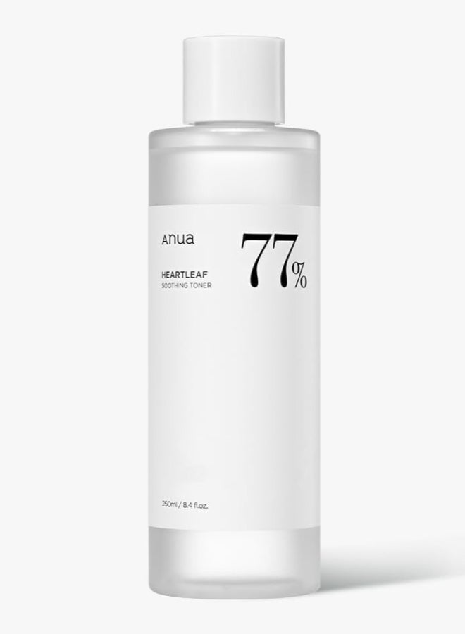 Anua Heartleaf Pore Control Cleansing Oil And 77% Soothing Toner Set - Korean Facial Cleanser For Daily Makeup Removal, Blackheads Control, Ph 5.5 Trouble Care, Calming And Hydrating (200Ml / 250Ml)  - Image 2