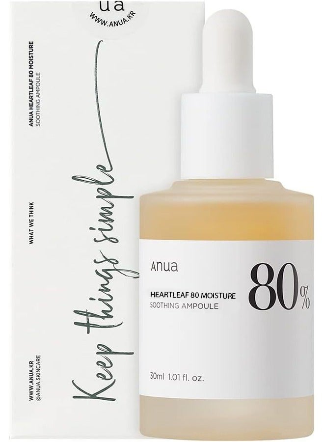 Anua Heartleaf 80% Soothing Ampoule 30ml  - Image 4
