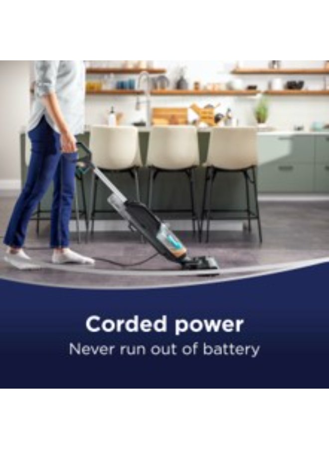 Bissell Crosswave Hf2 Vacuum For Dry & Wet Surfaces | 3845E | Corded | Two-Tank Technology And Self-Cleaning Cycle| 2 Years Warranty 370 W 3845E Light Blue - Image 5