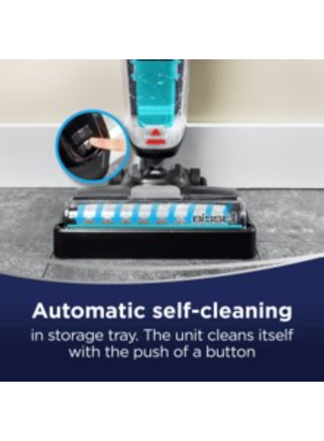 Bissell Crosswave Hf2 Vacuum For Dry & Wet Surfaces | 3845E | Corded | Two-Tank Technology And Self-Cleaning Cycle| 2 Years Warranty 370 W 3845E Light Blue - Image 4