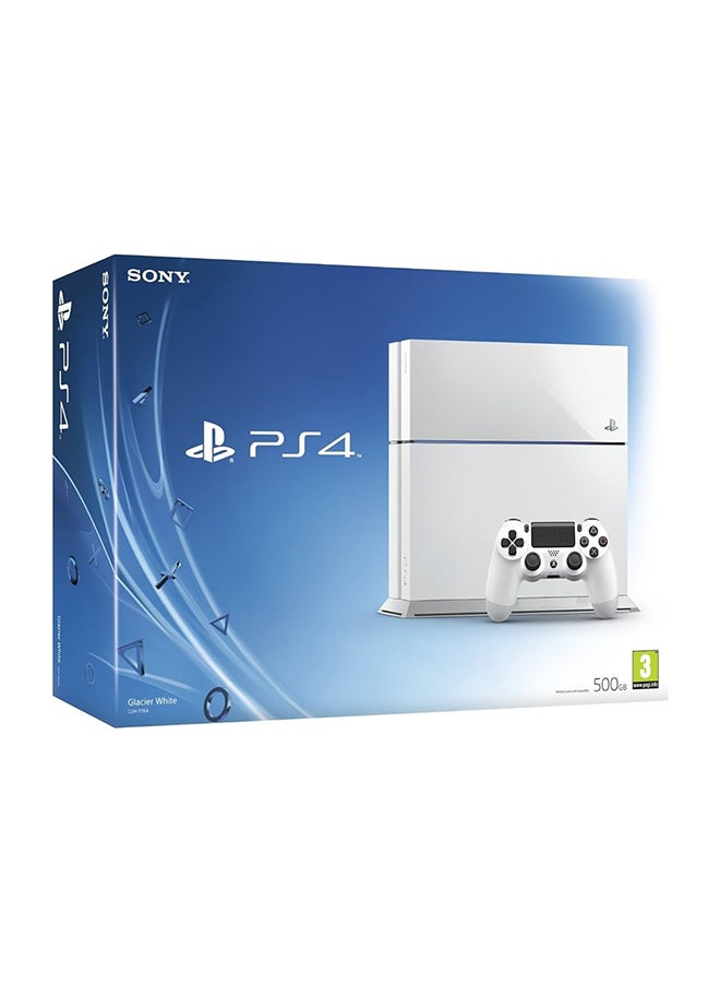 سوني تم تجديده - بلاي ستيشن 4 سعة 500 جيجابايت باللون الأبيض الفاتح مع 2 وحدة تحكم - Image 5