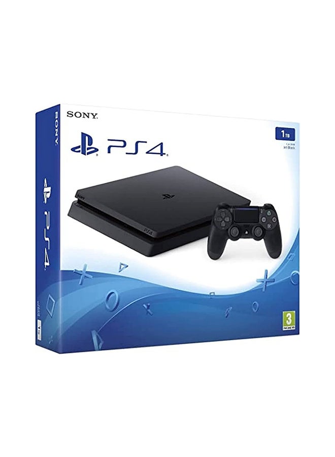 Sony Renewed -  PlayStation 4 500GB Slim Black With 2 Controller  - Image 5