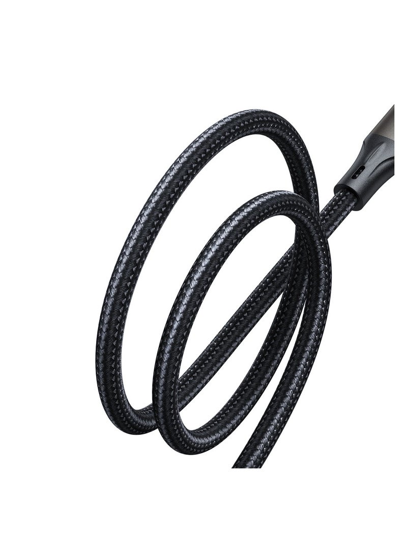 JOYROOM - Joyroom Light-Speed ​​​​Series SA25-CC5 USB-C / USB-C Cable 100W 1.2 m - White - Image 1
