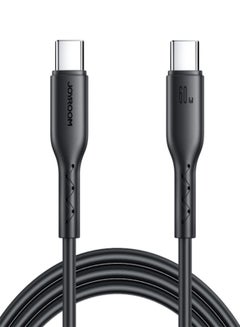 JOYROOM SA26-CC3 Flash Charge Series 60W USB-C/Type-C to USB-C/Type-C Fast Charging Data Cable, Cable Length: 1m Black