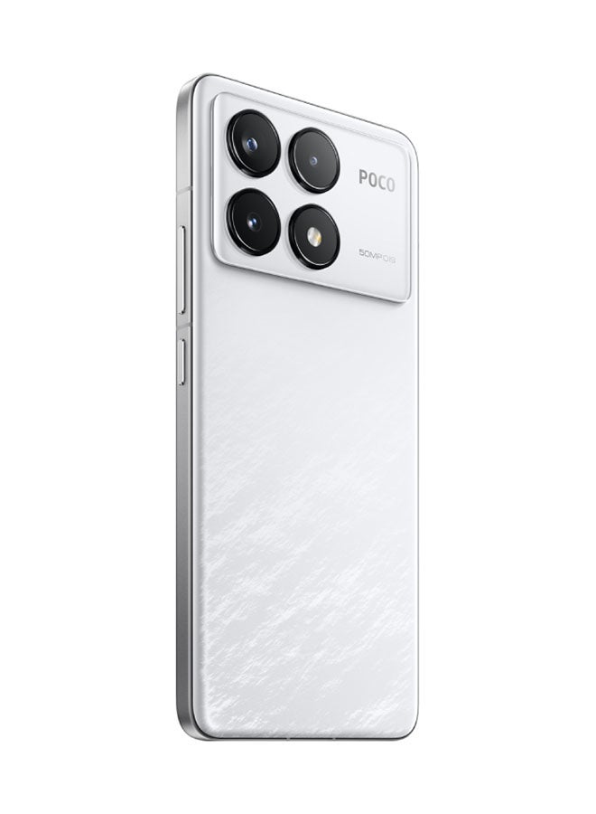 شاومي POCO F6 Pro ثنائي الشريحة باللون الأبيض وذاكرة الوصول العشوائي (RAM) سعة 12 جيجابايت وذاكرة تخزين داخلية 512 جيجابايت ويدعم الجيل الخامس (5G) - الإصدار العالمي  - Image 4