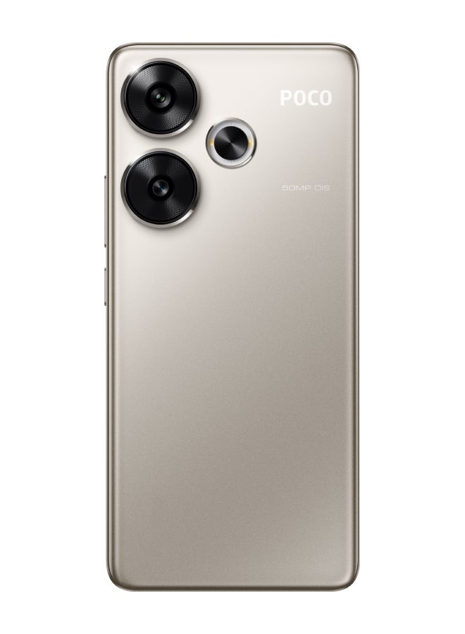 Xiaomi POCO F6 Dual SIM Titanium Gold 8GB RAM 256GB 5G - Global Version - Image 2