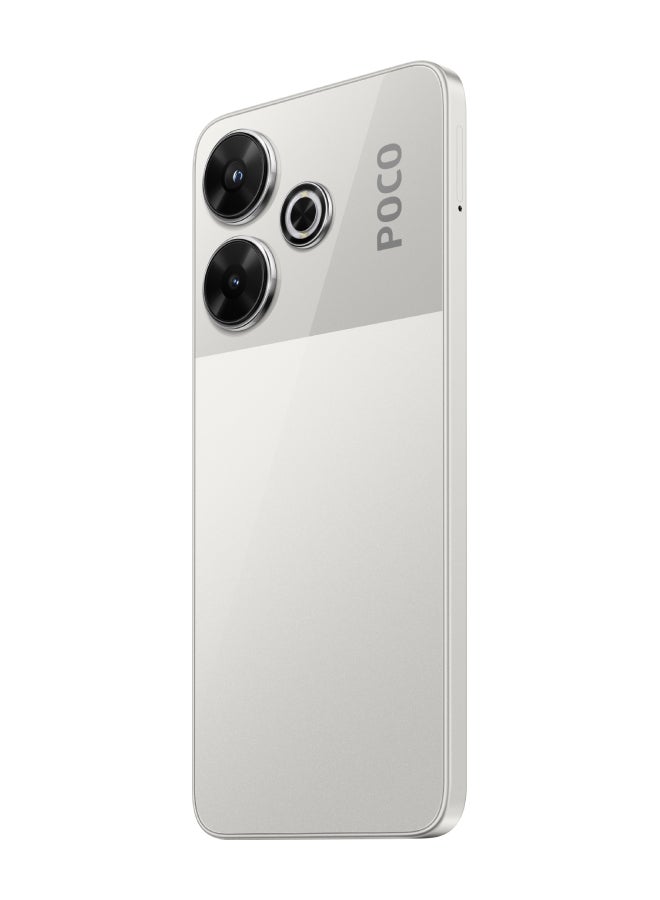 Xiaomi - POCO M6 Dual SIM Silver 8GB RAM 256GB 4G - Global Version - Image 1