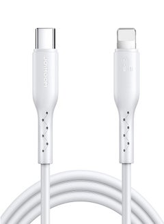 JOYROOM Joyroom Flash-Charge Series SA26-CL3 USB-C / Lightning cable 30W 1m - White  - Image 1
