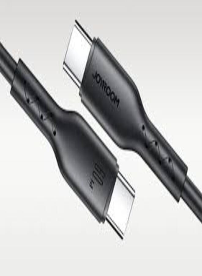 JOYROOM Cable Flash Charge USB C to USB-C SA26-CC3 / 60W /1m Black - Image 2