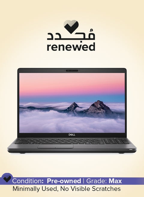 تم تجديده - كمبيوتر محمول Latitude 5501 بشاشة مقاس 15.6 بوصة، ومعالج Intel Core i7/الجيل التاسع/ذاكرة وصول عشوائي سعة 16 جيجابايت/محرك أقراص SSD سعة 512 جيجابايت/بطاقة رسومات Intel UHD 630/نظام التشغيل Windows 10 Pro