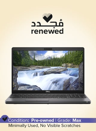 Renewed - Latitude 5500 Laptop With 15.6-Inch Display,Intel Core i5 Processor/8th Generation/16GB RAM/256GB SSD/Intel UHD Graphics 620/Windows 10 Pro English Black - pnsku/N70064012V/45/_/1713776520/ab1b8d53-ac66-40b5-9e52-03dd293673ca