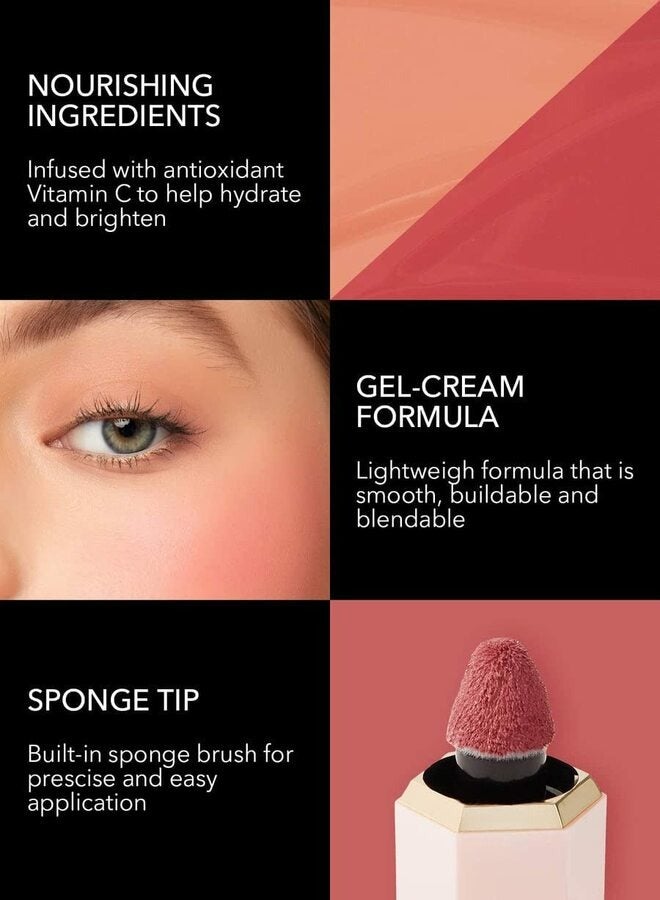 SHEGLAM Rose Ritual - Color Blossom Liquid Blush - Image 5