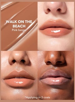 SHEGLAM POUT-PERFECT SHINE LIP PLUMPER-WALK ON THE BEACH  - Image 3