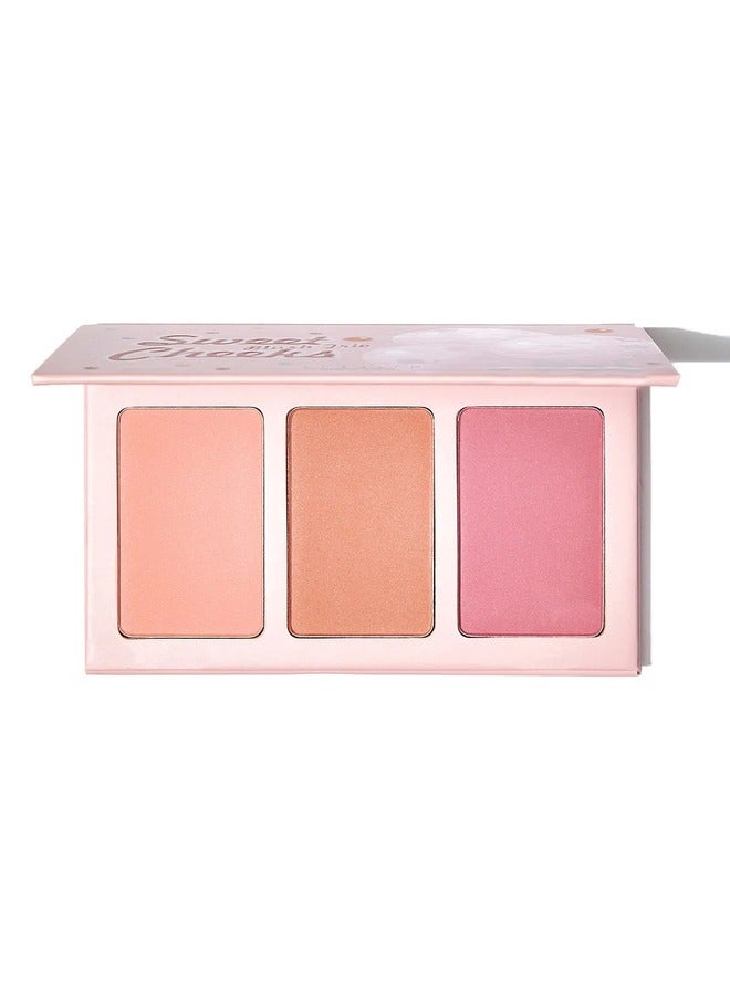 Sheglam SWEET CHEEKS BLUSH TRIO-ENAMORED - Image 1