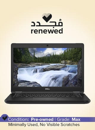 Renewed - Latitude 5590 Laptop With 15.6-Inch Display,Intel Core i7 Processor/8th Generation/16GB RAM/512GB SSD/NVIDIA GeForce MX130 2GB Graphics/Windows 10 Pro English/Arabic Black - pnsku/N70064052V/45/_/1713785459/aff283d9-3092-4a2e-94ef-a96cc56fbe8a