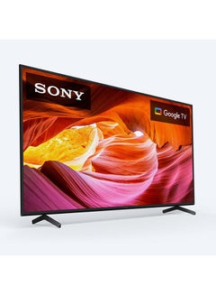 سوني Renewed - 55-Inch Android Smart TV 4K 55X75K Black  - Image 2