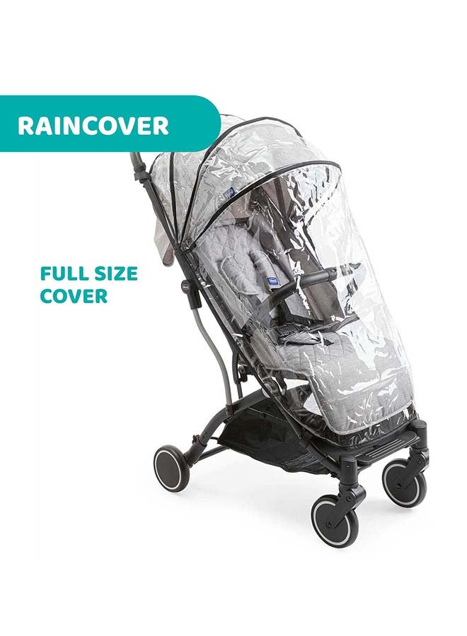 Chicco Trolleyme Stroller 0M-3Y, Light Grey  - Image 4