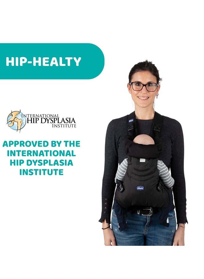 Chicco Easyfit Baby Carrier 0-9Kg, Moon Grey - Image 5