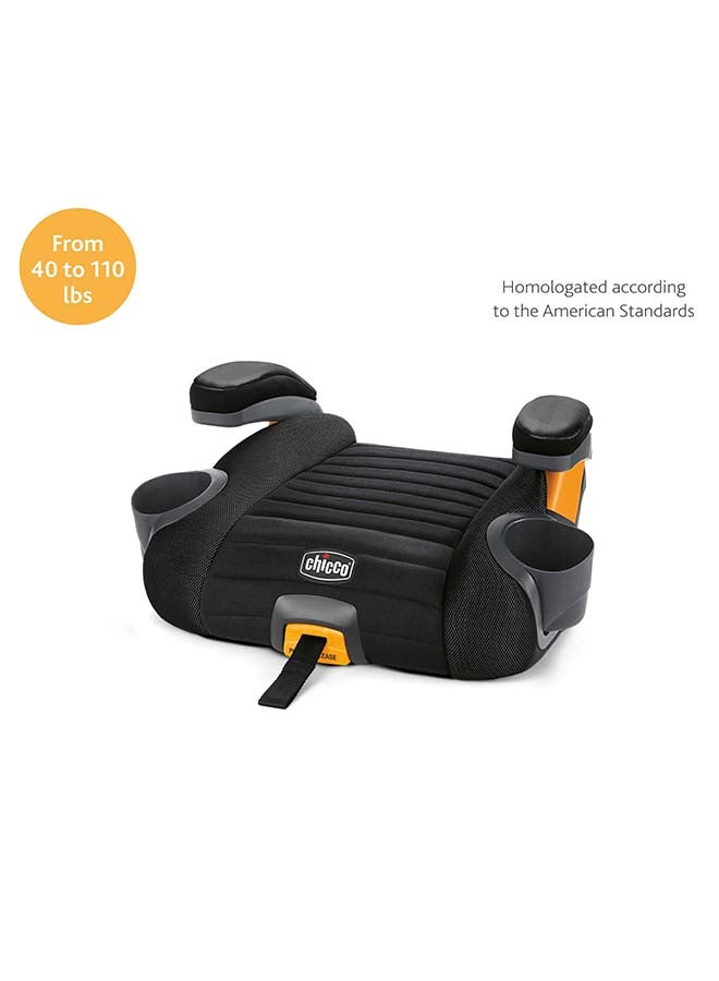 Chicco Gofit Plus Booster Car Seat 40-110Lbs, Iron  - Image 2
