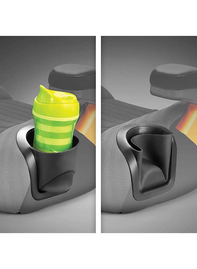 Gofit Plus Booster Car Seat 40-110Lbs, Iron