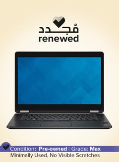 Renewed - Latitude E7490 Laptop With 14-Inch Touch Screen Display,IntelCore i7 Processor/8th Gen/16GB RAM/512GB SSD/620MB Intel UHD Graphics/Windows 10 Pro English Black