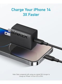 Anker 312 Charger (30W ),Fast charger for iPhone 15/14/13/12 Series, Samsung S24 / S23, MacBook Air, Pixelbook, iPad Pro, & More Black - pnsku/N70064199V/45/_/1713848443/7cfdec95-889f-414c-9115-a5d7b09f9c05