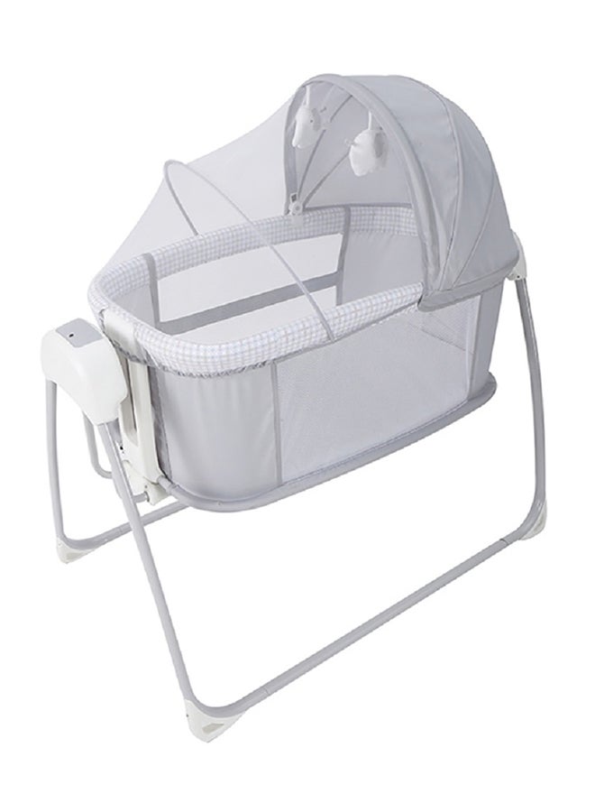 3 In 1 Smart Electric Baby Bedside Bed With 5 Speeds, 3 Timers, 15 Musics And 4 Use Modes