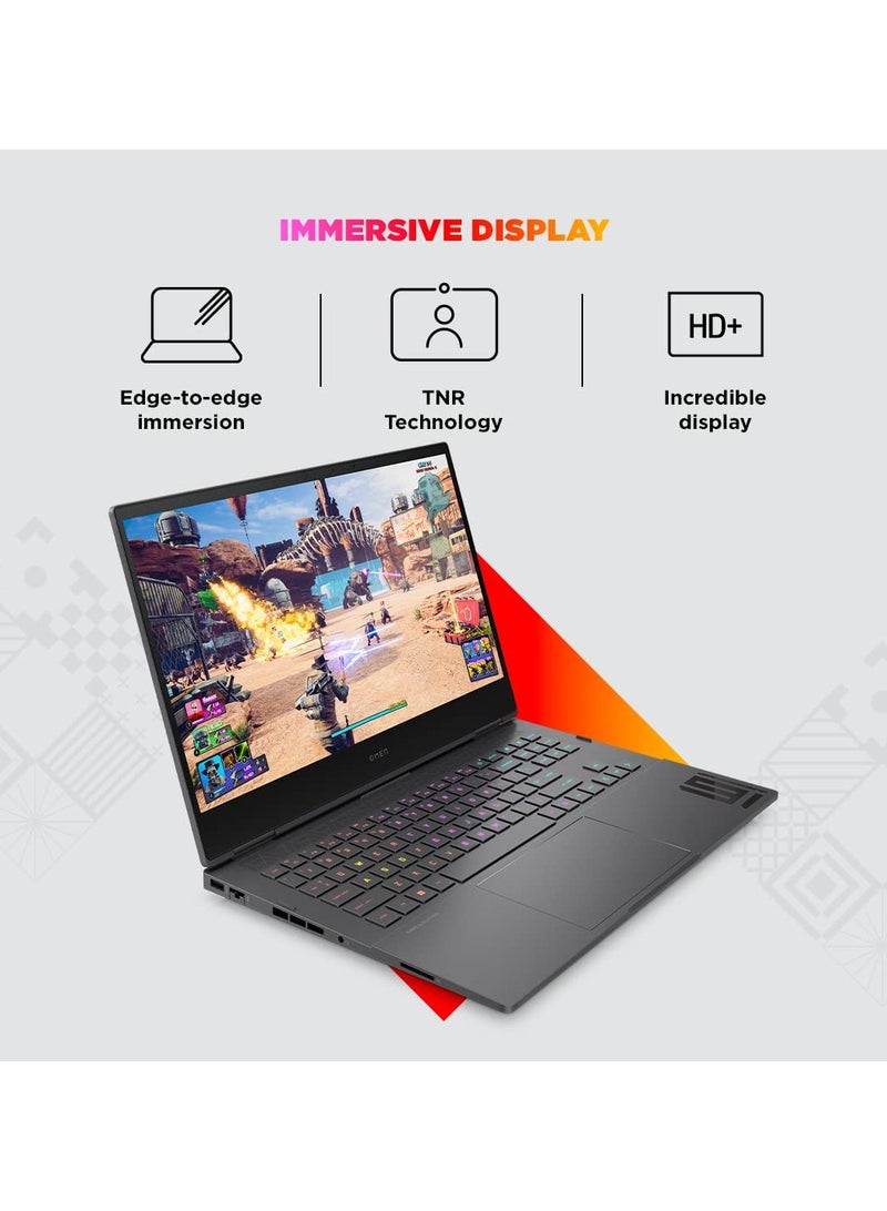 HP - OMEN Gaming (Upgraded Version) Laptop With 16.1-Inch Display, Core i5-13500HX Processor/16GB RAM/2TB SSD/8GB NVIDIA GeForce RTX 4060 Graphics Card/Windows 11 English Black - Image 1