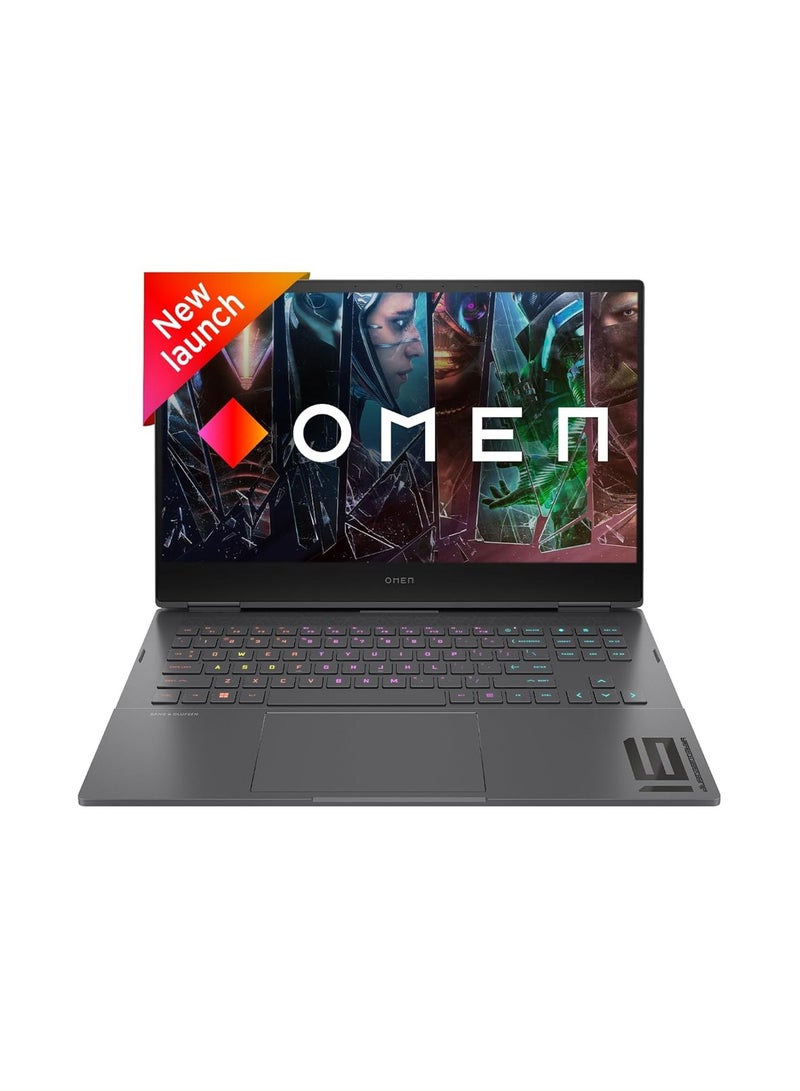 HP - OMEN Gaming Laptop With 16.1-Inch Display, Core i5-13500HX Processor/32GB RAM/2TB SSD/8GB NVIDIA GeForce RTX 4060 Graphics Card/Windows 11 English Black - Image 1