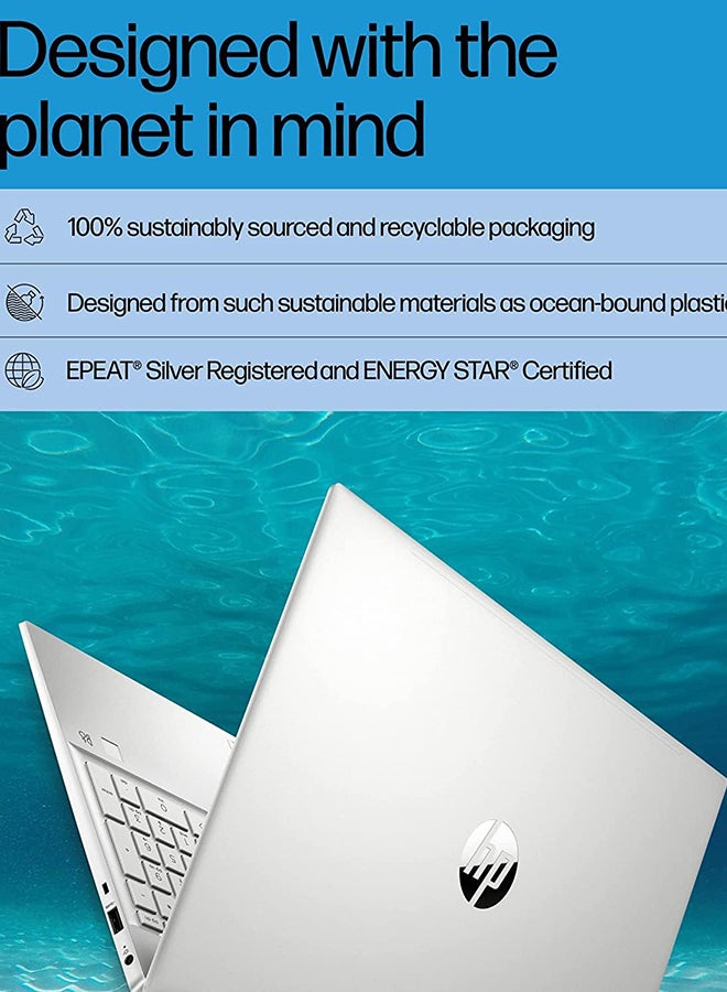 HP - Renewed - Pavilion Laptop With 15.6-Inch Display,Intel Core i5-1235U/10-Core/12th Gen/32GB RAM/1TB PCIe SSD/Intel Iris Xe Graphics/Windows 11 English Silver - Image 1