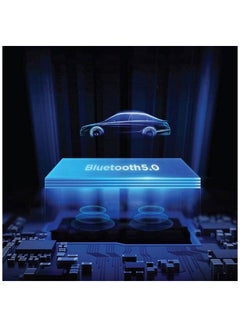 جوي روم JOYROOM FM TRANSMITTER BLUETOOTH 5.0 شاحن سيارة MP3 2X USB TF MICRO SD 18 واط 3 أمبير شحن سريع 3.0 (JR-CL02)  - Image 4