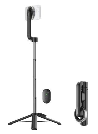 Bluetooth Telescopic Selfie Stick With MagSafe Mounting, Aluminum Extendable Stick, Built-In Tripod And Wireless Remote Controller, And 10m Range, For Photos, Vlogging, iPhone, MagStick Black - pnsku/N70064336V/45/_/1713861172/97cefa77-1526-4b2c-bde6-20d575a6b399